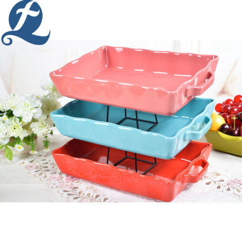 Amazon Colorful Durable Rectangular Baking Pan