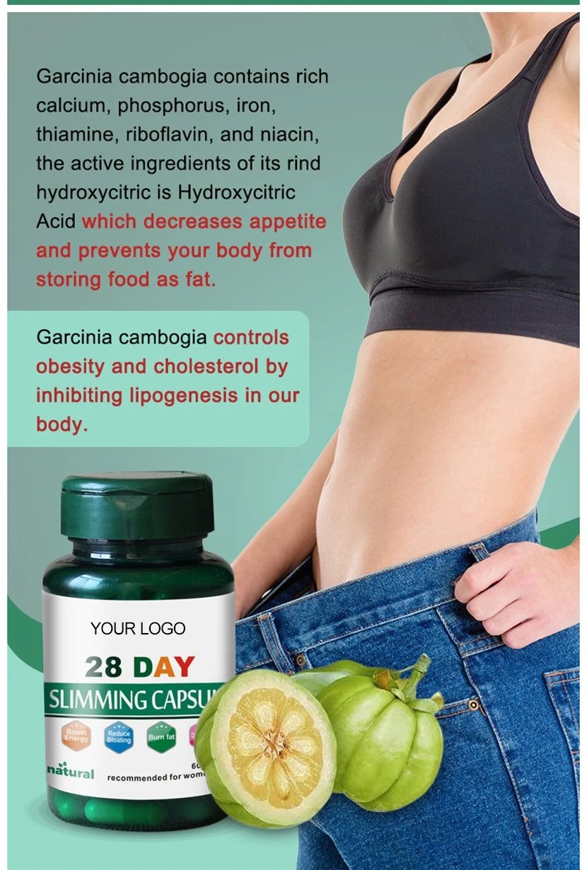 OEM/ODM Vegan Weight Loss capsules herbal supplements natural extract women fat burning slimming capsules