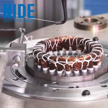 automatic 4 stations motor stator coil lacer wire lacing machine for sale