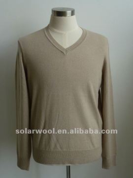 Men's Merino Wool pure cashmere sweater