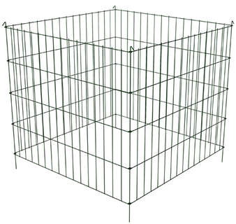 Compost cage bin