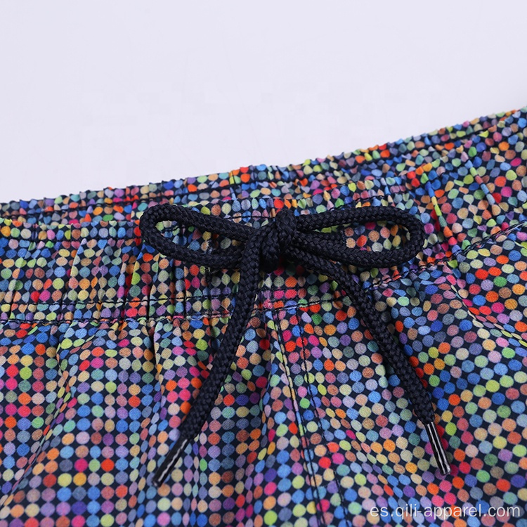 Trajes de baño europeos Ropa de playa Pantalones cortos de traje de baño para hombre