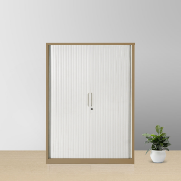 Metal File Storage Cabinet with Roller Shutter Door