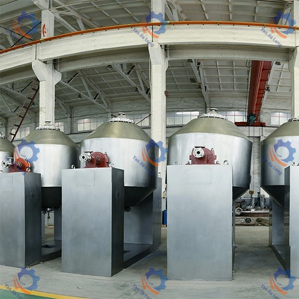Rotary Drum Dryer Double Cone Rotating Vacuum Dryer