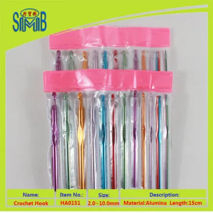 large quantity promotion good 4.0mm crochet hook used for needlework