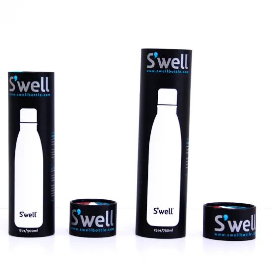 Customized printing cylindrical cup paper packaging box