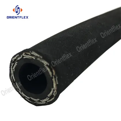 Steel wire braided flexible rubber hose