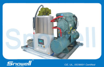 4t/d Big Seawater Ice Machine With 316l Stainless Steel , Corrosion Resistant