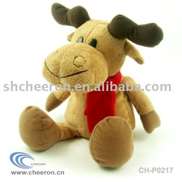 Plush Christmas Reindeer Toy