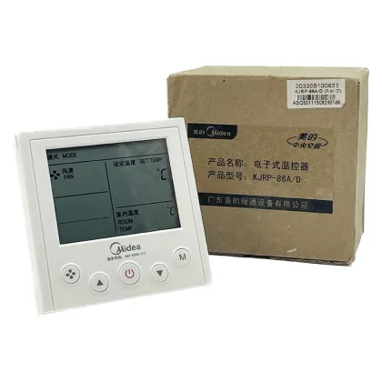 Original Midea Smart Central Air Conditioning KJRP-86AD Fan Coil Electronic Thermostat Controller
