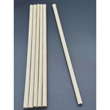 Fully degradable bamboo fiber straw