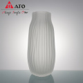 Modern Wedding White Ceramic Top Home Decor Vase