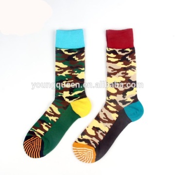 HW224 Happy socks Tide brand camo couple long-barreled socks