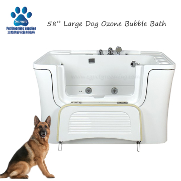 Large Dog Ozone Bubble Spa Bathtub Walk In 58 Inch