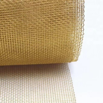 20-200 Mesh Brass Mesh Net for Cabinet Screens, Lamp Shades, and Filter Discs