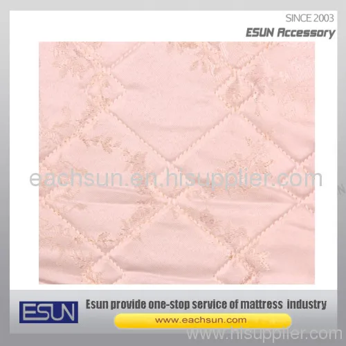 Bed Quilted Satin Fabric 