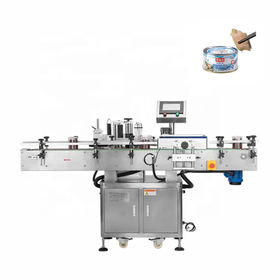 Fully Automatic Double Sided Can Label Applicator for Canned Tuna