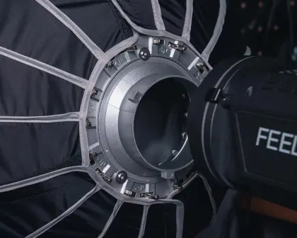 FEELWORLD Bowens Mount FSP90 90cm Parabolic Softbox Quick Release