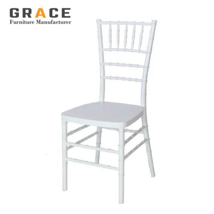 Tiffany Chiavari Chairs for Luxury White Wedding