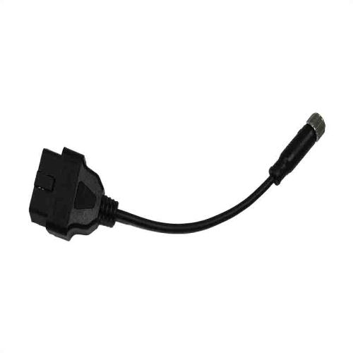 Benutzerdefiniertes OBDII-16-Pin-Stecker auf M12-4-Pin-wasserdichtes Buchsenkabel