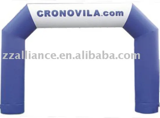 Inflatable advertisement arch archway door