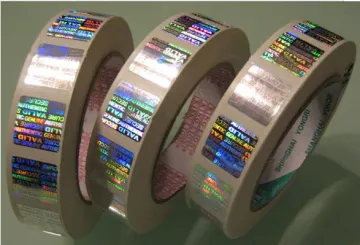 China factory high security mirco text hologram