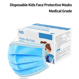 Máscaras protectoras faciales médicas desechables para niños