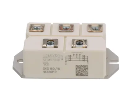 SEMIKRON SKD 160/16 Diode Bridge Rectifier, 1600V, 205A, G 37 Package, Three Phase, 1.65V