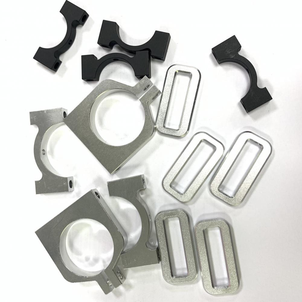 Cnc Aluminum Carbon Fiber Tube Clamp 19