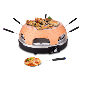 Mini pizza de cerámica eléctrica