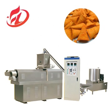 Crispy Fried Chips Snacks Bugles Food Extruder Machine Production Line