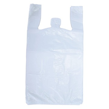 Smile Plastic Reusable Shopping Bags with Handles