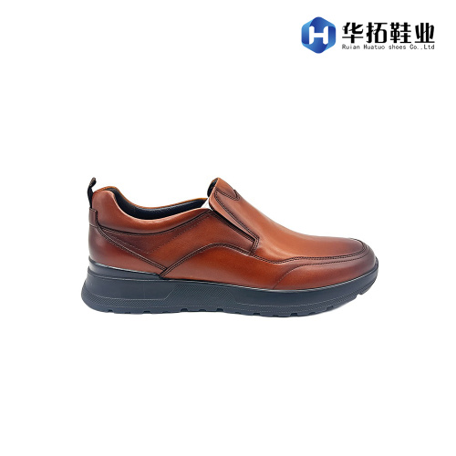 Chaussures décontractées d'affaires à semelle souple pour hommes élégants