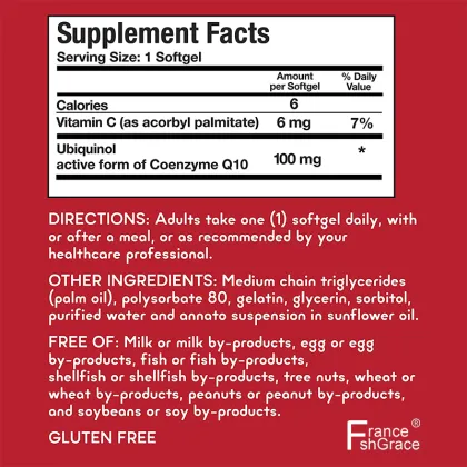 High Quality Coq10 Superior Supplement Coq10 Softgel