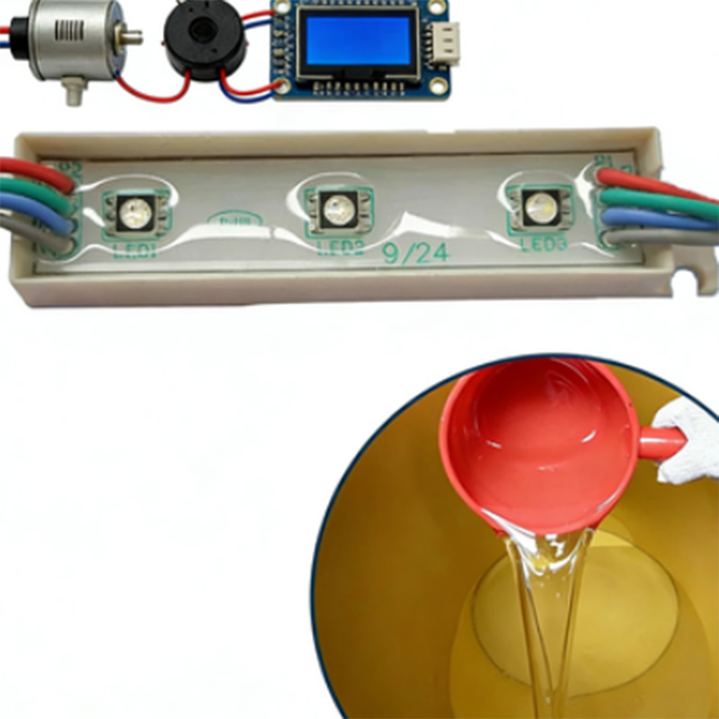 high temperature potting material