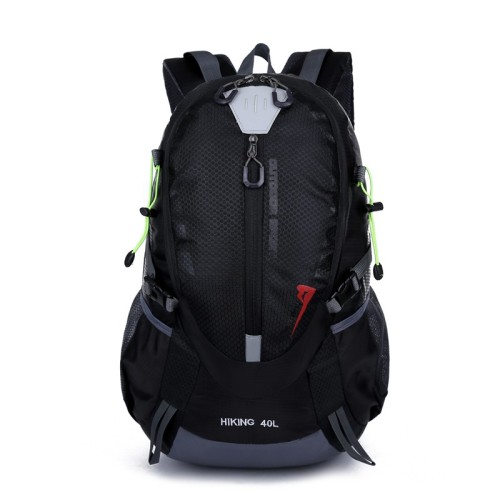 Large Capacity younger hiking black Backpack