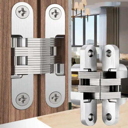 Concealed Hinge for Heavy Gate - 180 Degree Invisible Hidden Door Hinge