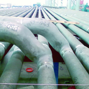 Large industrial radiant heating tubes