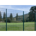 Galvanized twin bar double horizontal wire mesh fence