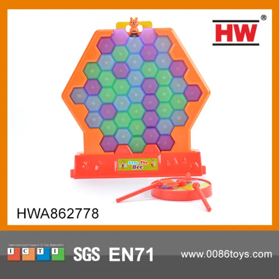 Plastic game save the bee for kids