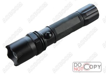 3.0v-9v Rechargeable Flashlight With 18650li-ion Battery, 350 Lumens Cree Rechargeable Led Flashlight