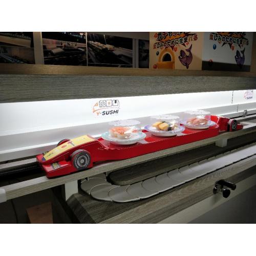 Linear Sushi Belt Straight line food delivery truck Supplier