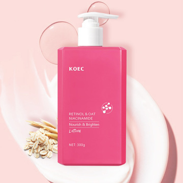 Korean Retinol Body Lotion with Niacinamide for Whitening and Moisturizing