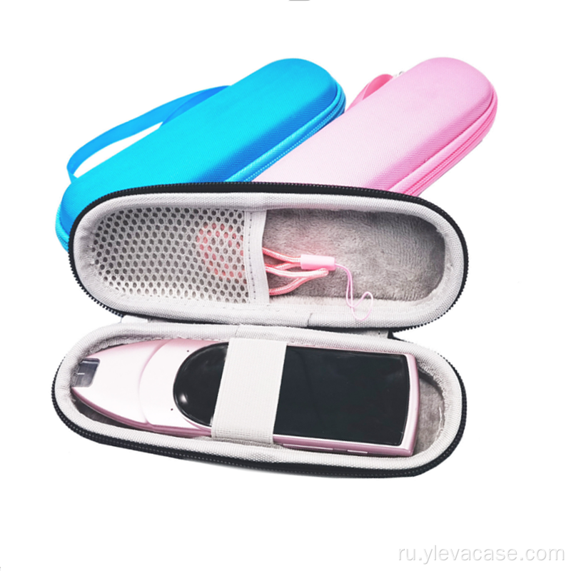 Водонепроницаемый на заказ логотип жесткий путь Ziplock Bag Eva Massager Roller Case