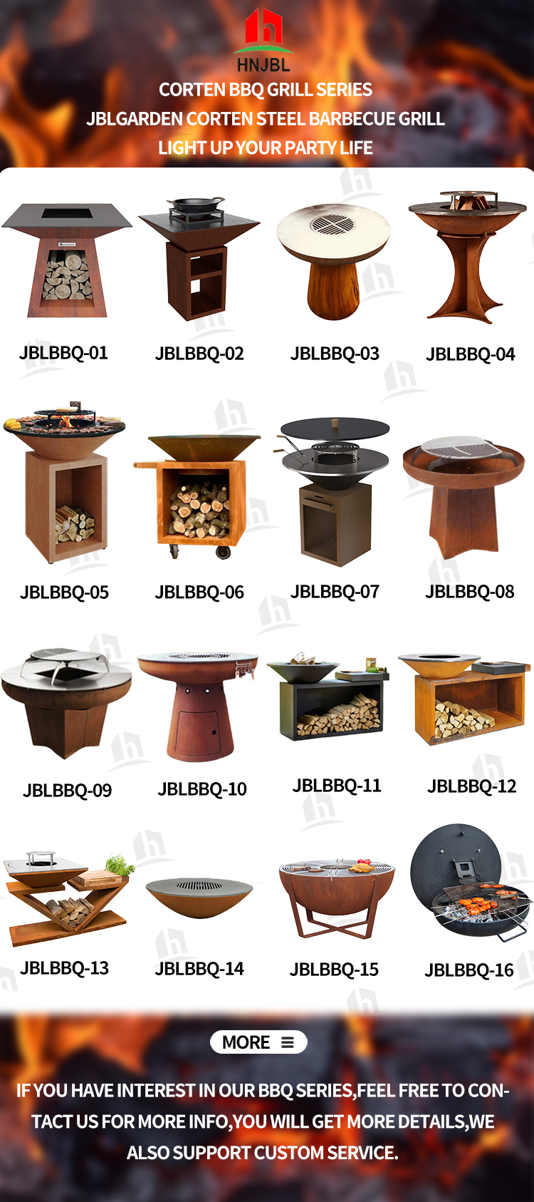 corten bbq