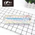 Custom laser decorate fashion TPU pencil case