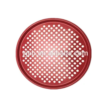 Red 32cm Pizza Plate Dishes Baking Pan Tray
