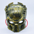 Máscara Predator Prata com Fita Vermelha