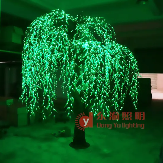 DY-GFLS-32T 3m super artificial willow led tree outdoor IP65