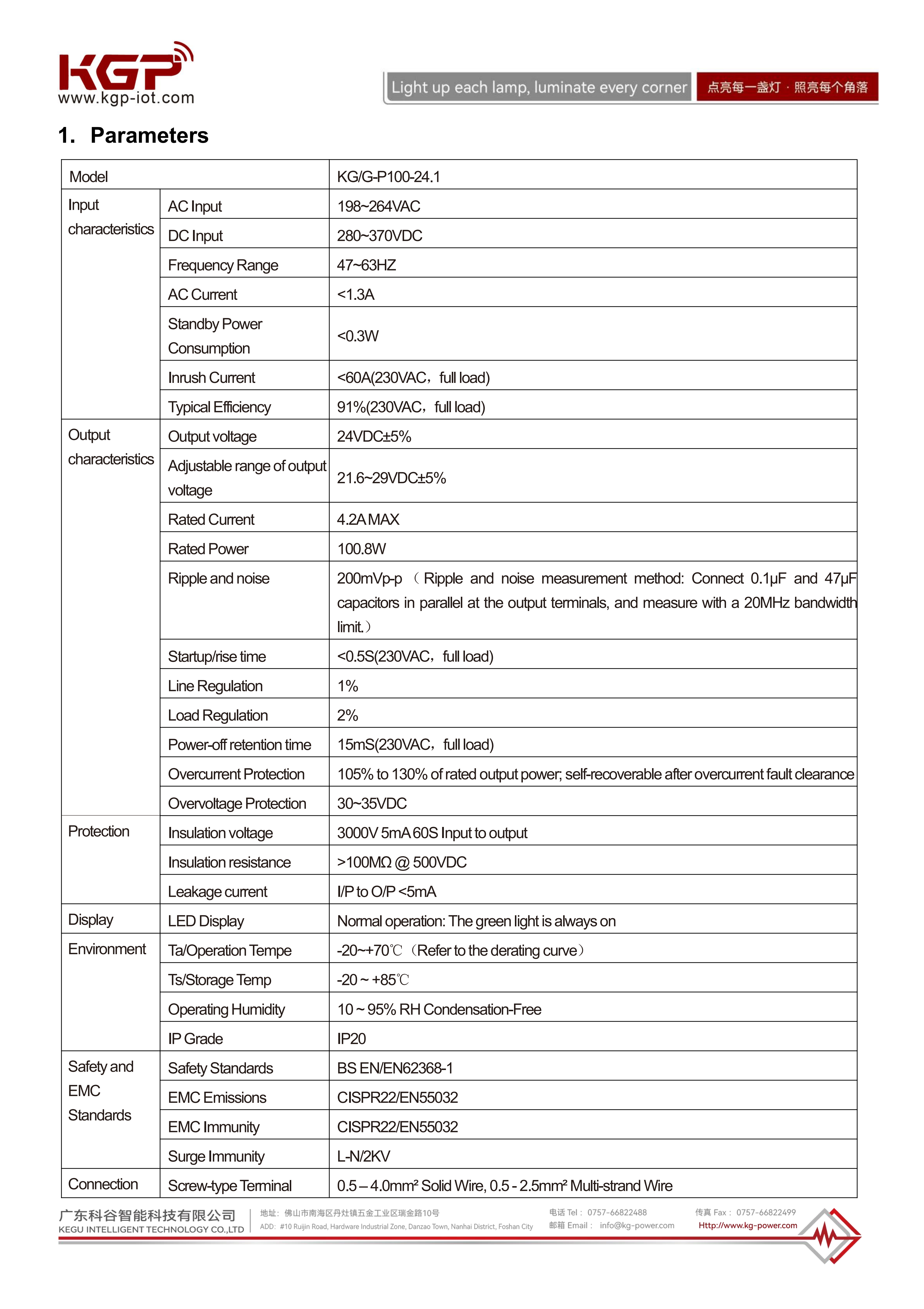 KG-G-P100-24.1 V1.0 2025-11-8_EN_02